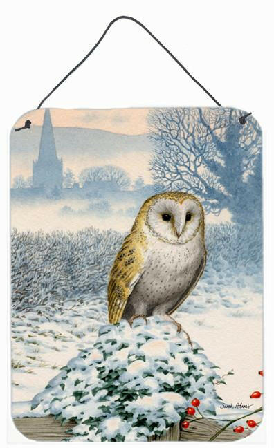 Barn Owl Wall or Door Hanging Prints ASA2157DS1216 by Caroline's Treasures