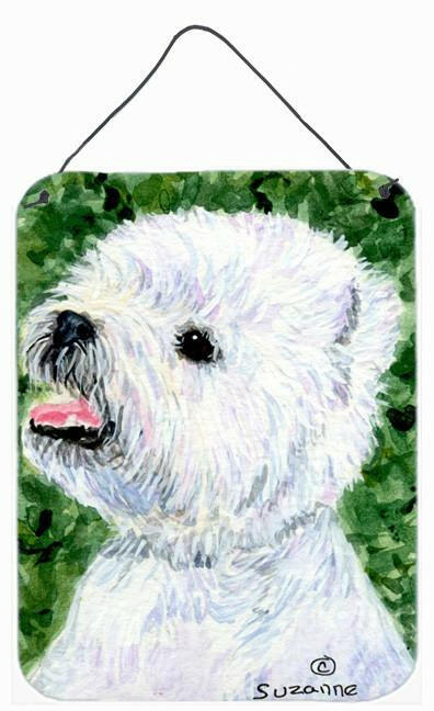 Westie Aluminium Metal Wall or Door Hanging Prints by Caroline's Treasures