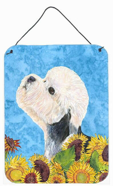 Dandie Dinmont Terrier Aluminium Metal Wall or Door Hanging Prints by Caroline's Treasures