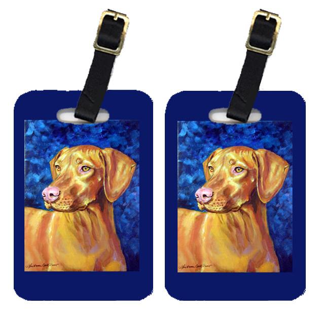 Pair of 2 Vizsla Luggage Tags by Caroline&#39;s Treasures