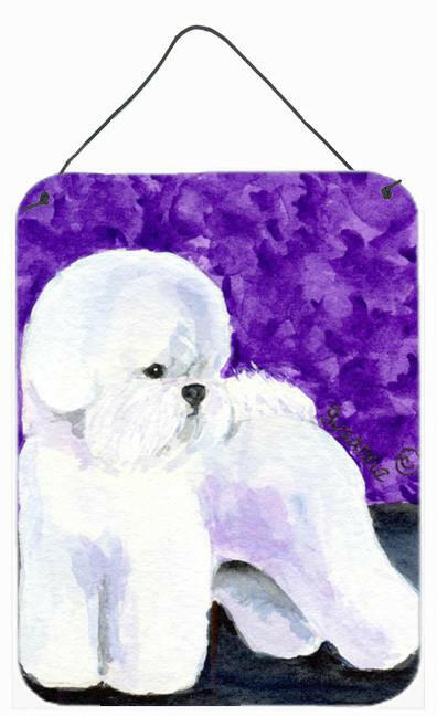 Bichon Frise Aluminium Metal Wall or Door Hanging Prints by Caroline's Treasures