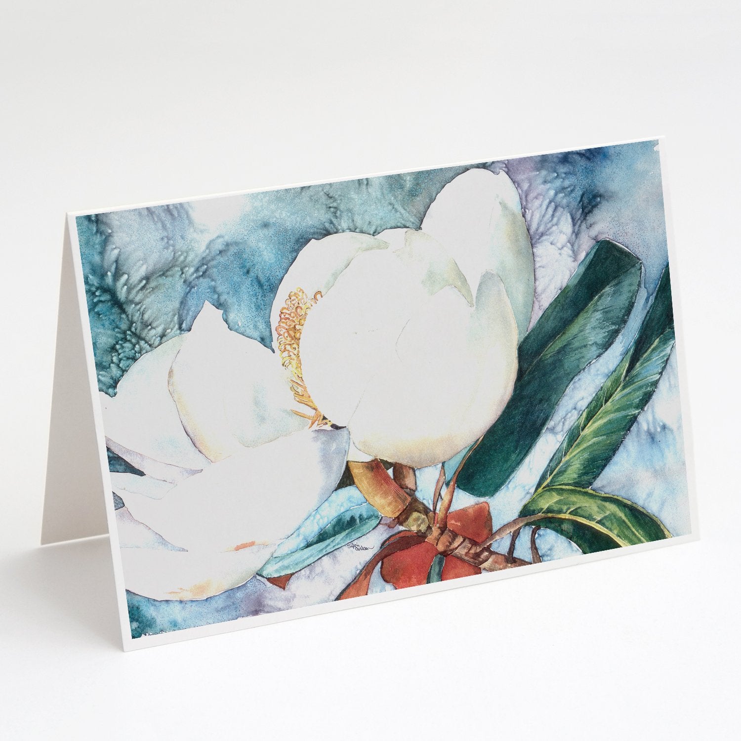 Buy this Flower - Magnolia Greeting Cards and Envelopes Pack of 8