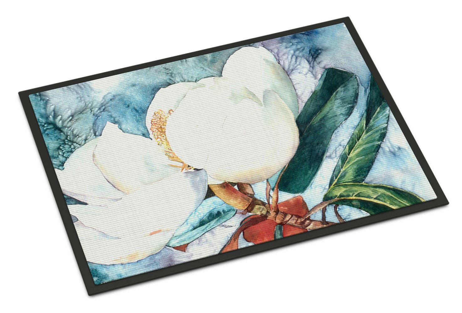 Flower - Magnolia Indoor or Outdoor Mat 24x36 Doormat - the-store.com