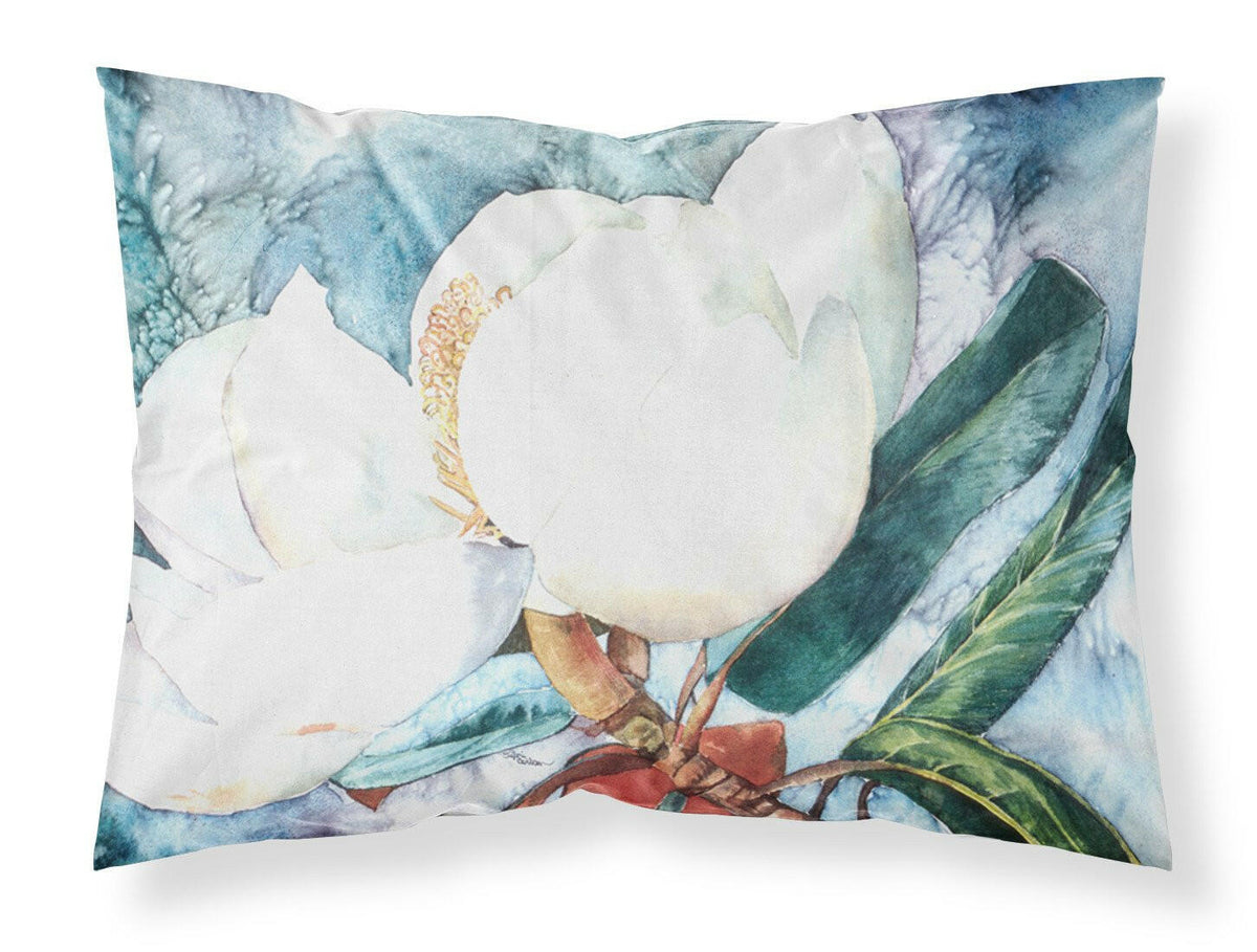 Flower - Magnolia Moisture wicking Fabric standard pillowcase by Caroline&#39;s Treasures