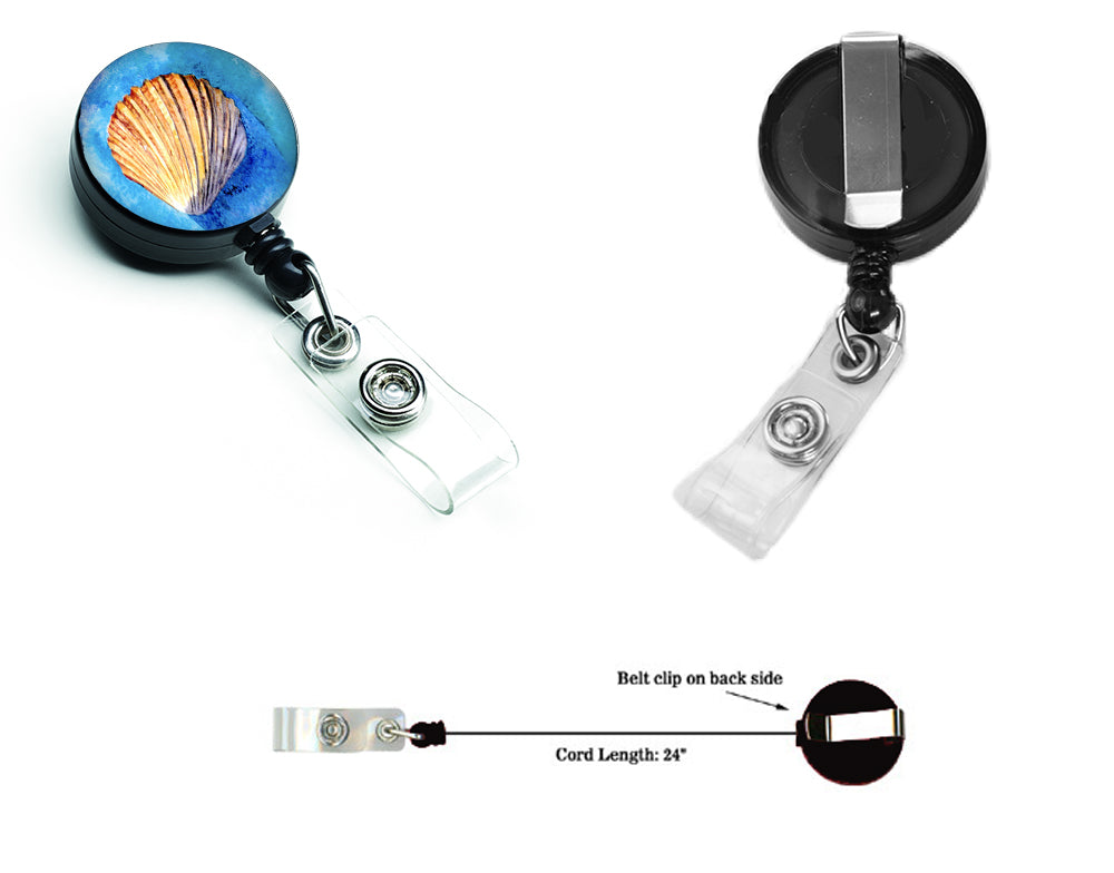 Shells Retractable Badge Reel 8009BR  the-store.com.