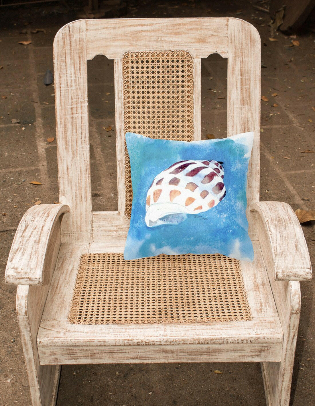 Shells Decorative   Canvas Fabric Pillow - the-store.com