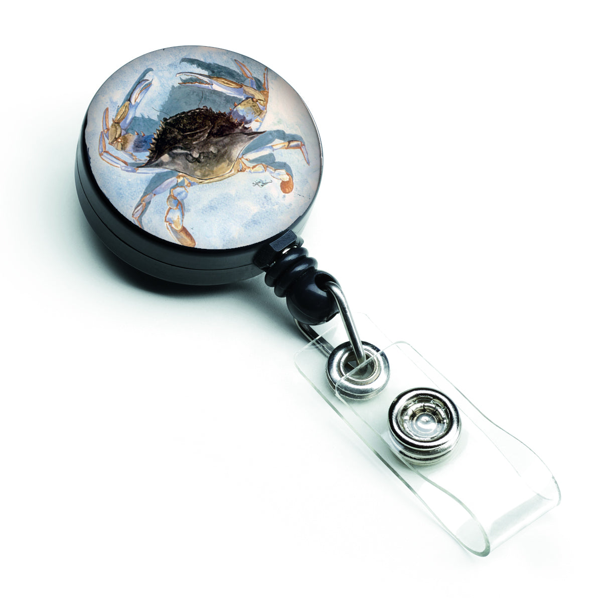 Blue Crab Retractable Badge Reel 8011BR  the-store.com.