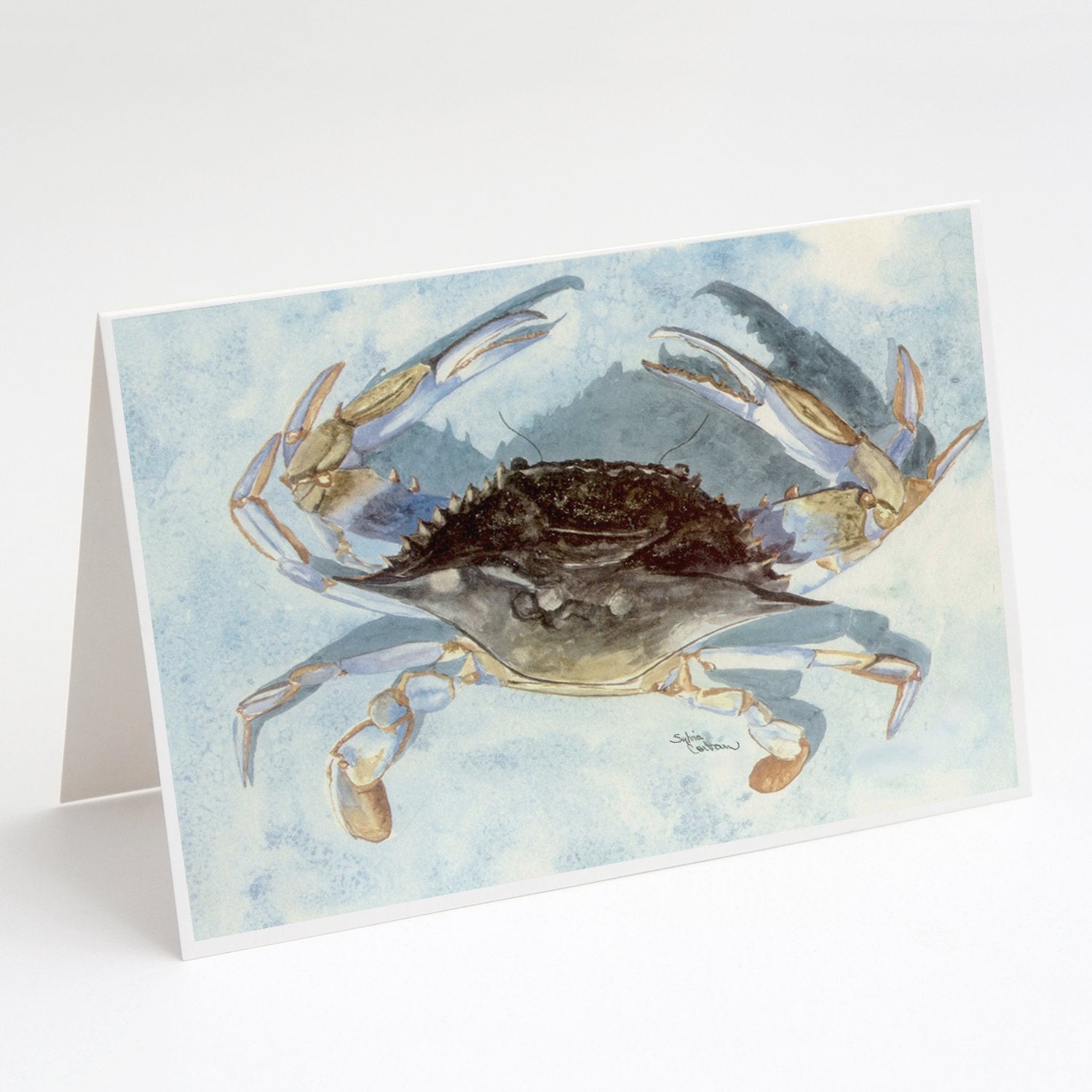 Buy this Blue Crab Greeting Cards and Envelopes Pack of 8