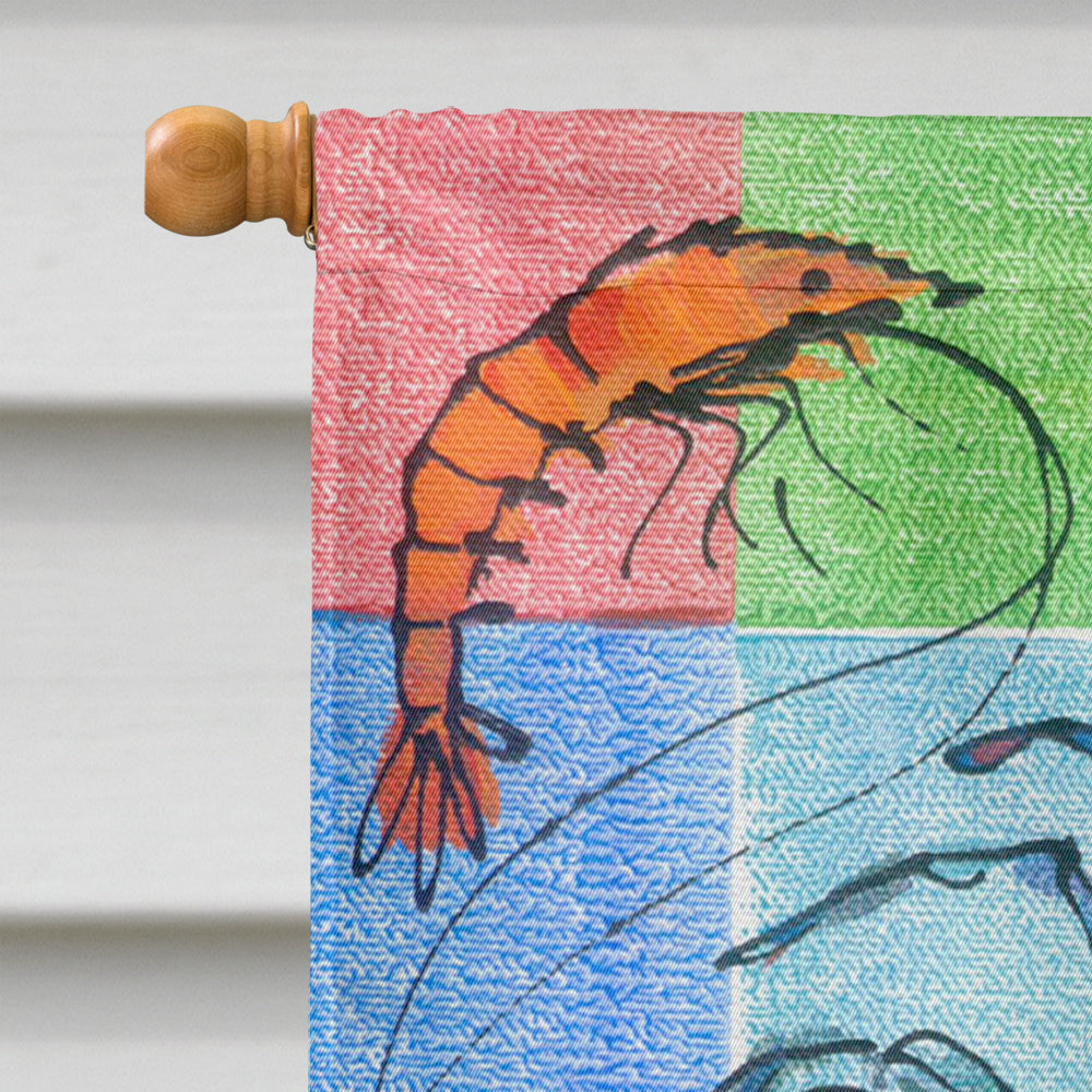 Crab  Flag Canvas House Size  the-store.com.