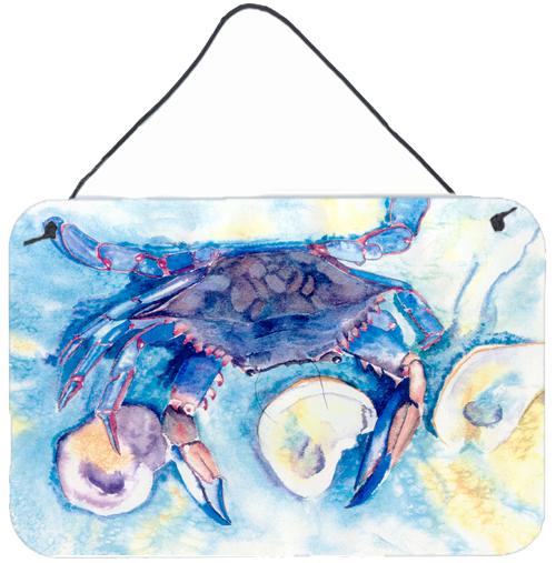 Crab Indoor or Aluminium Metal Wall or Door Hanging Prints by Caroline's Treasures