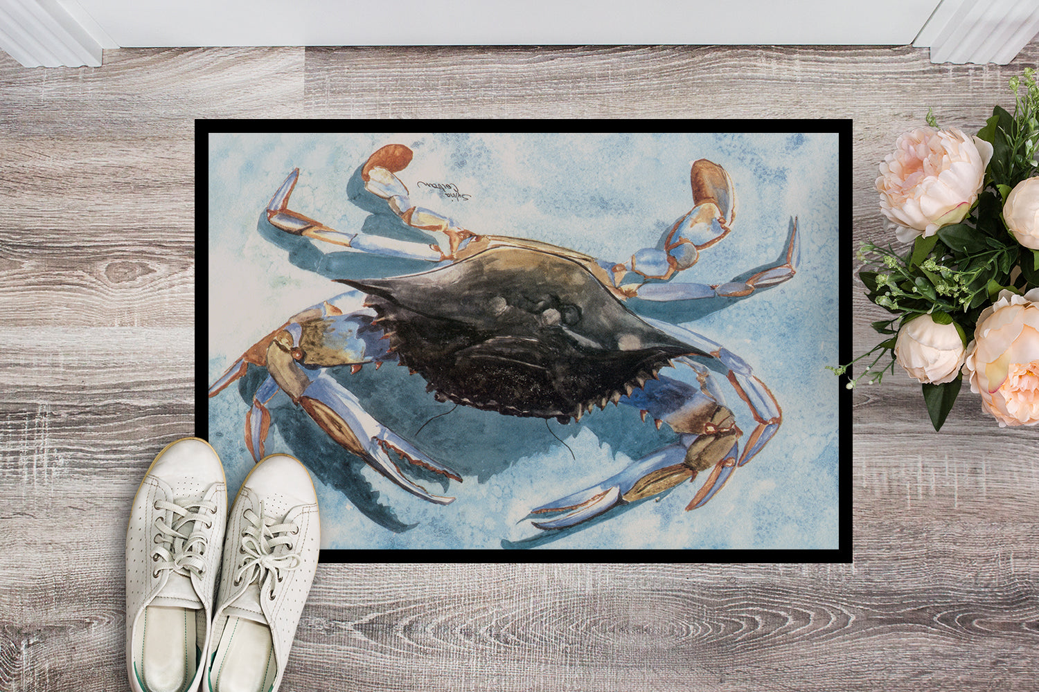 Crab Indoor or Outdoor Mat 18x27 8055 Doormat - the-store.com