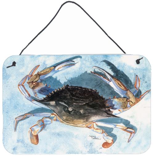 Crab Aluminium Metal Wall or Door Hanging Prints by Caroline&#39;s Treasures