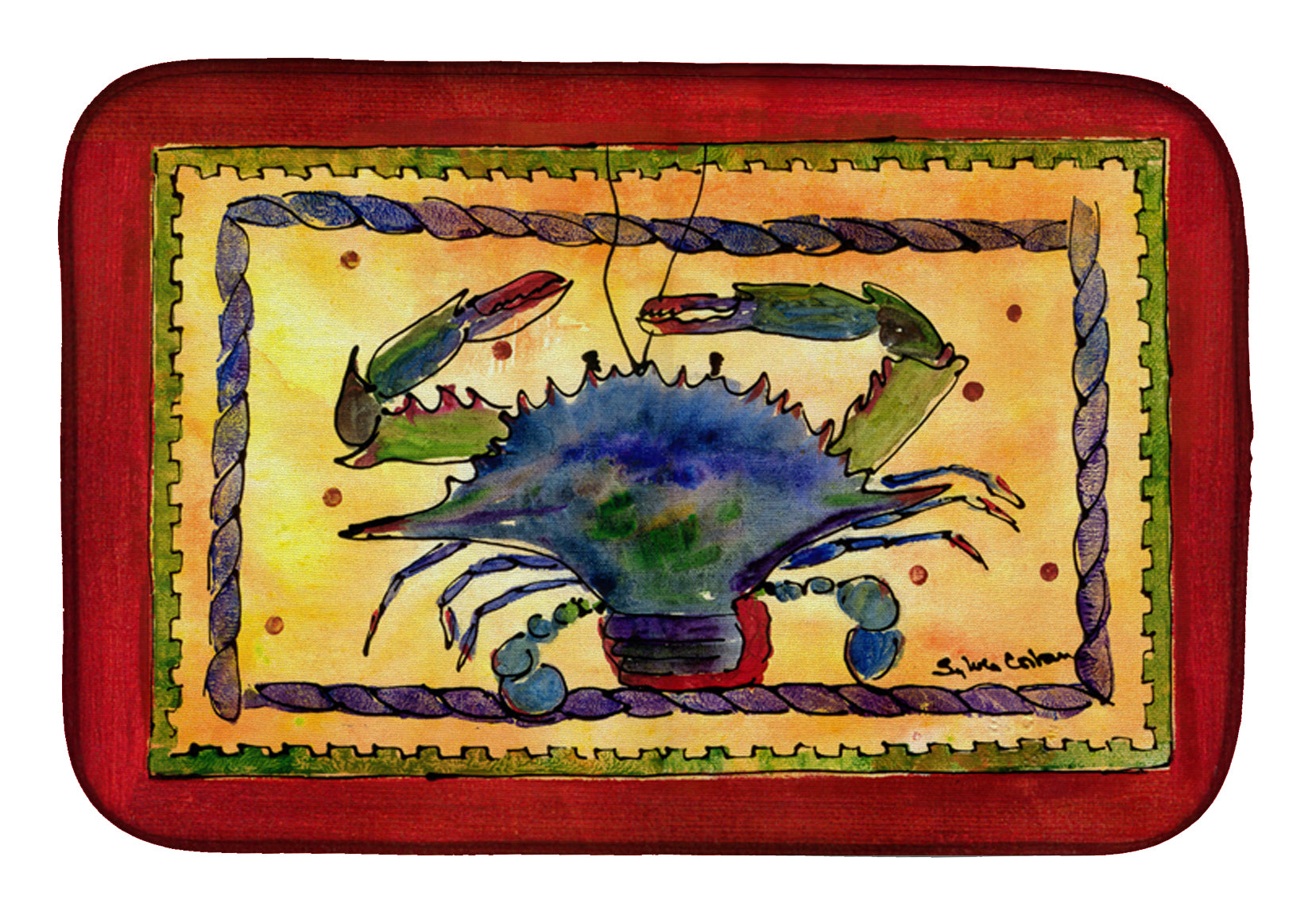 Crab Dish Drying Mat 8056DDM  the-store.com.