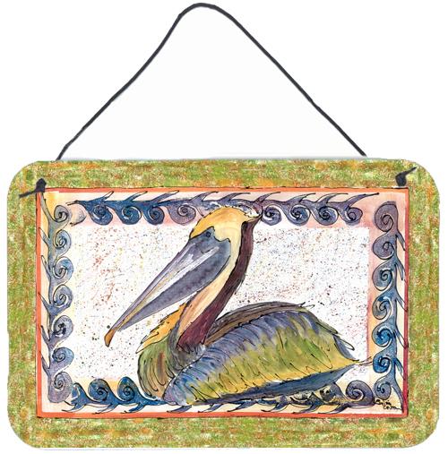 Pelican Indoor or Aluminium Metal Wall or Door Hanging Prints by Caroline's Treasures