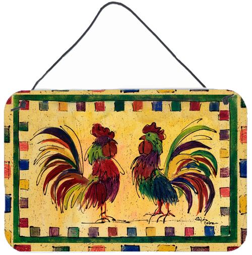 Rooster Indoor or Aluminium Metal Wall or Door Hanging Prints by Caroline's Treasures