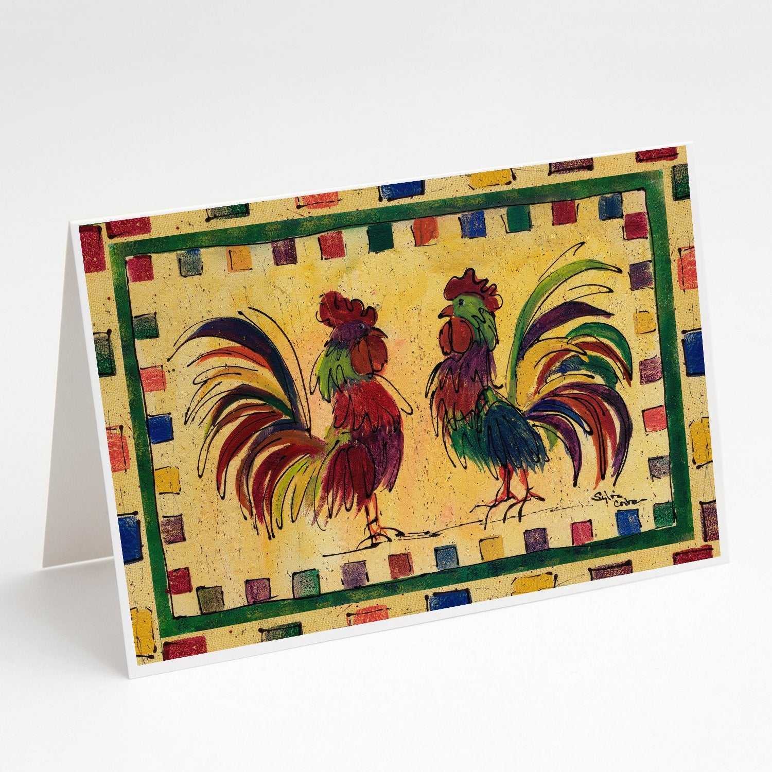 Buy this Rooster   Greeting Cards and Envelopes Pack of 8