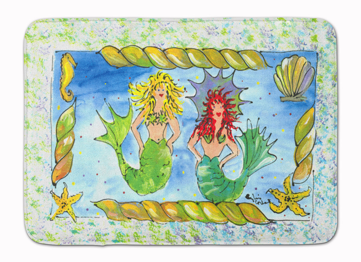 Mermaid Machine Washable Memory Foam Mat - the-store.com