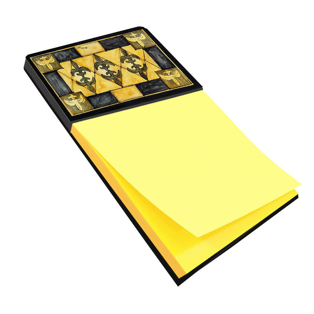 Fleur de lis Refiillable Sticky Note Holder or Postit Note Dispenser 8089SN by Caroline's Treasures