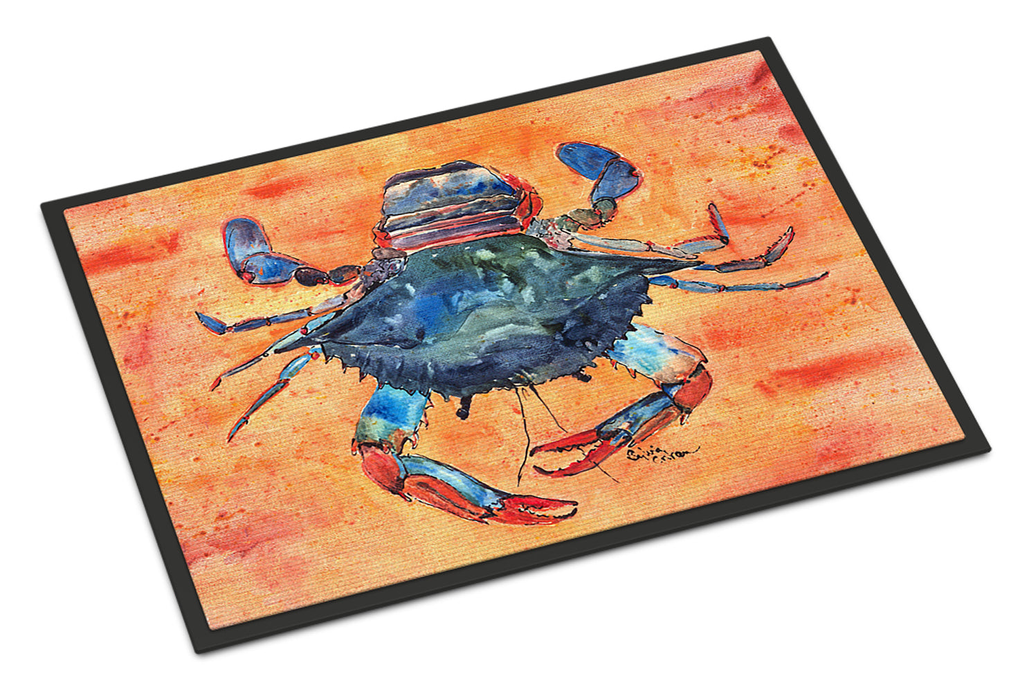 Crab Indoor or Outdoor Mat 18x27 8096 Doormat - the-store.com