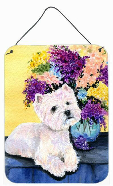 Westie Aluminium Metal Wall or Door Hanging Prints by Caroline&#39;s Treasures