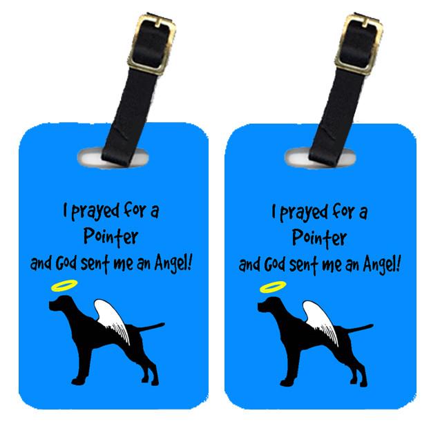 Pair of 2 Pointer Luggage Tags by Caroline&#39;s Treasures