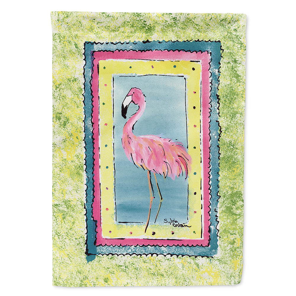 Bird - Flamingo Flag Canvas House Size  the-store.com.