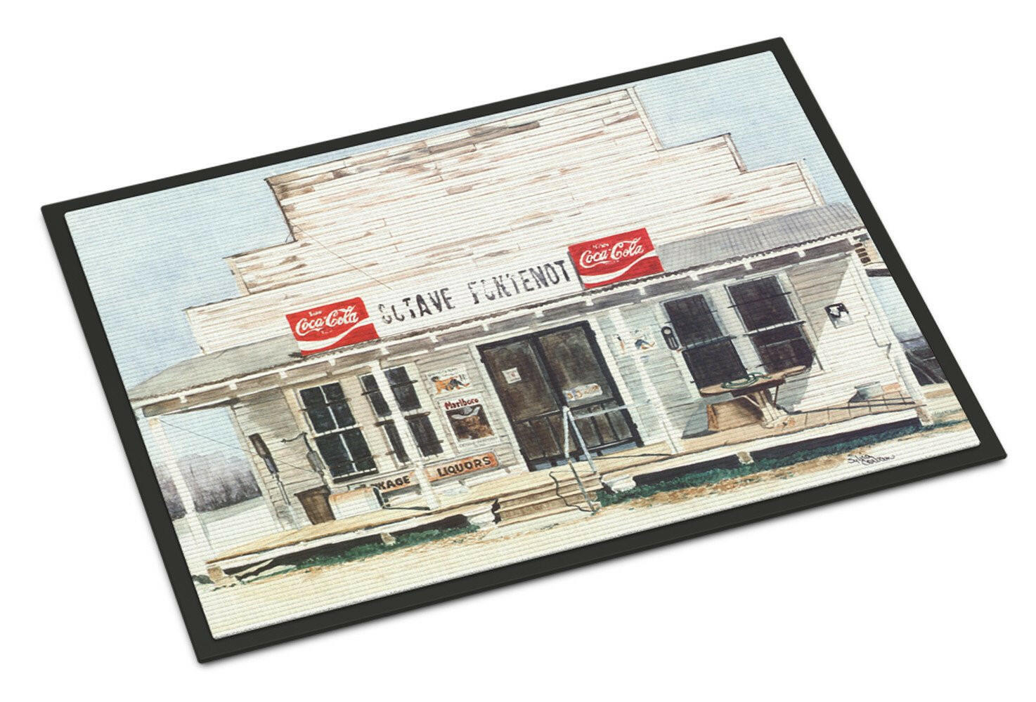 Octave Fontenot Indoor or Outdoor Mat 24x36 Doormat - the-store.com