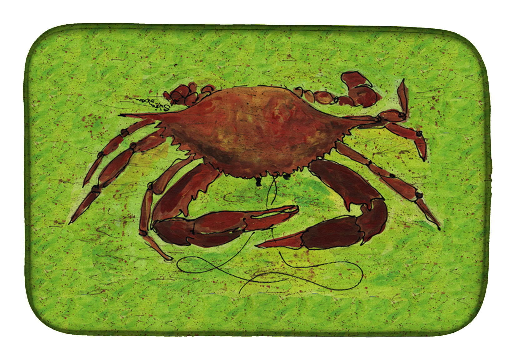 Crab Dish Drying Mat 8127DDM  the-store.com.