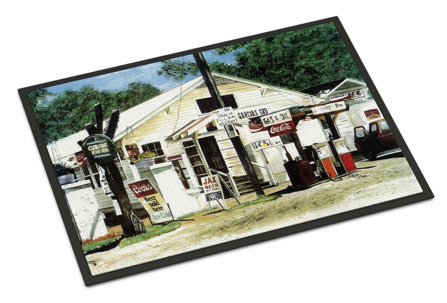 Garcia's Grocery Indoor or Outdoor Mat 18x27 Doormat - the-store.com