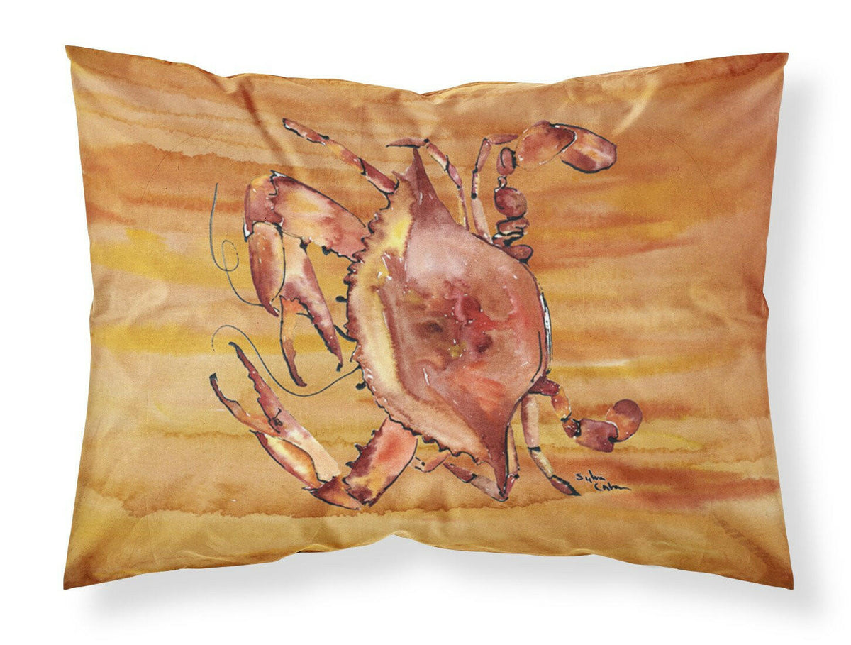 Crab  Moisture wicking Fabric standard pillowcase by Caroline&#39;s Treasures