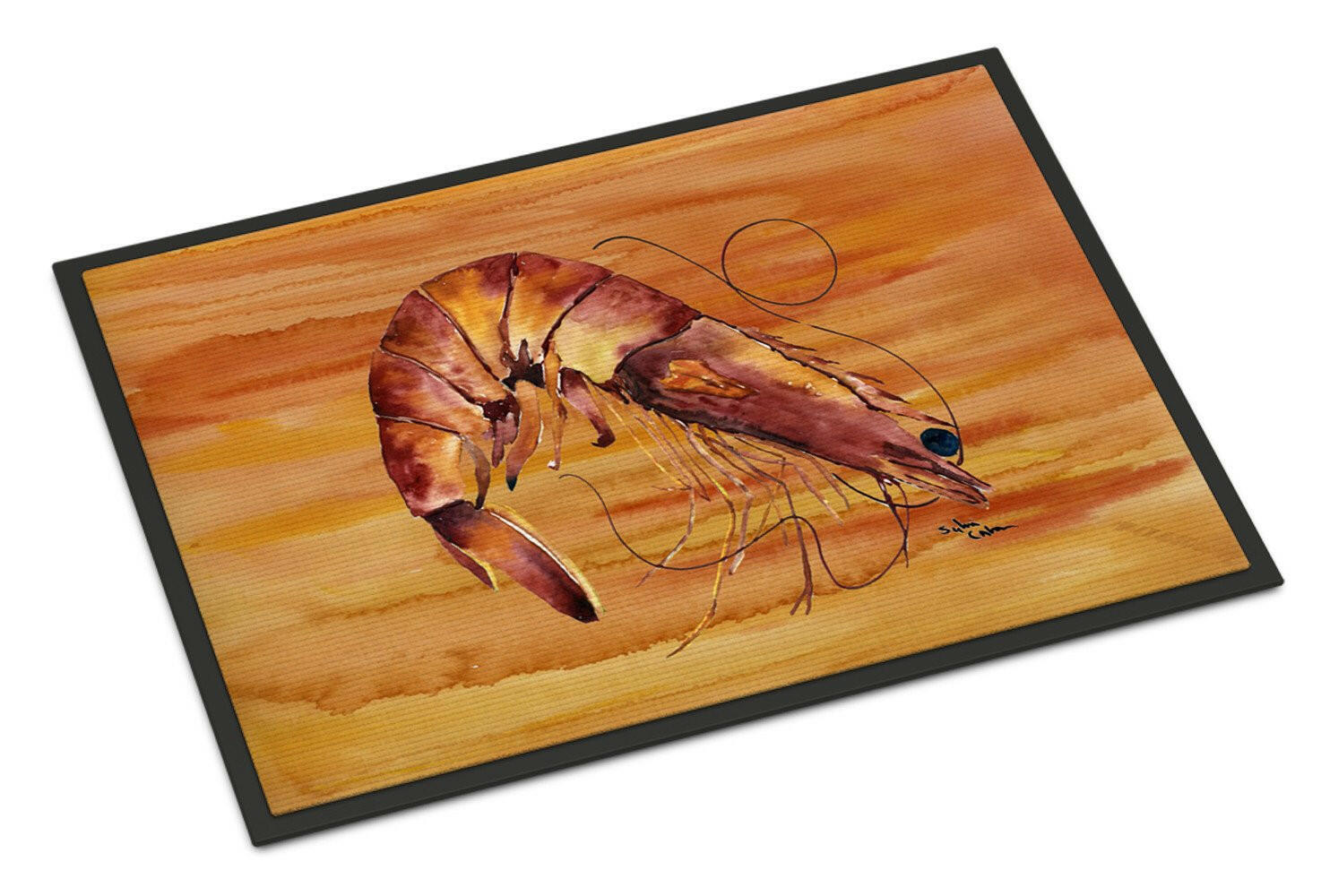 Shrimp  Indoor or Outdoor Mat 24x36 8140 Doormat - the-store.com