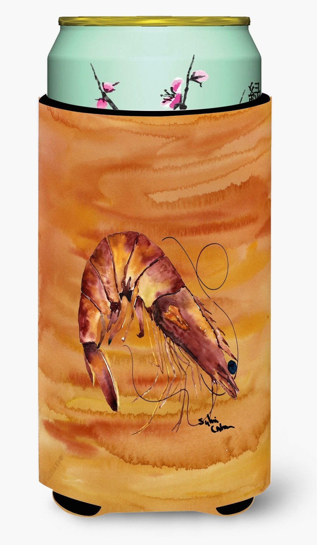 Shrimp  Tall Boy Beverage Insulator Beverage Insulator Hugger by Caroline's Treasures