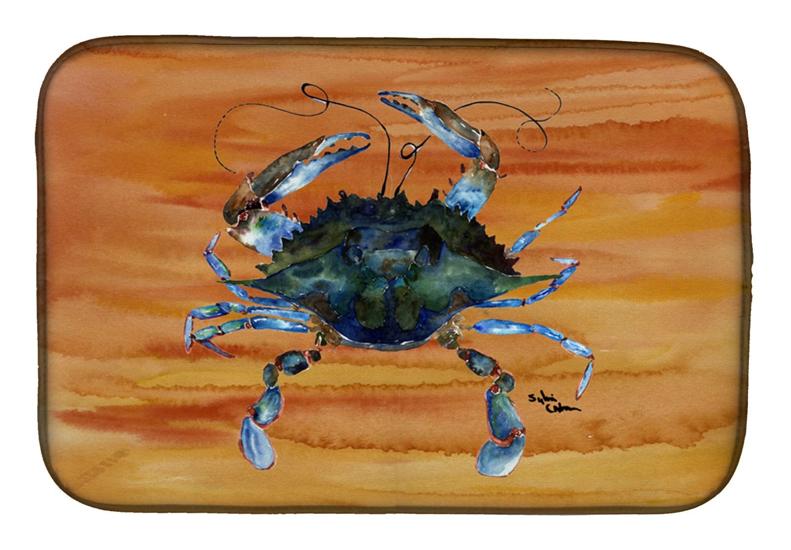 Crab Dish Drying Mat 8143DDM  the-store.com.