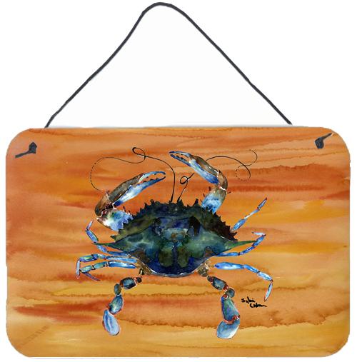 Crab Indoor or Aluminium Metal Wall or Door Hanging Prints by Caroline's Treasures