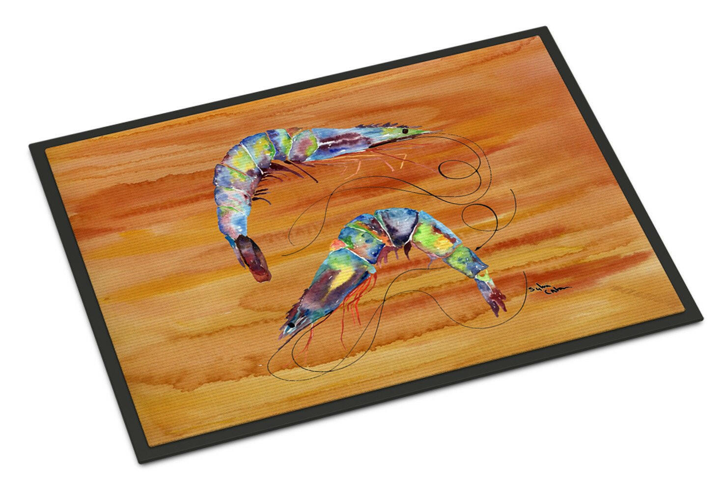 Shrimp  Indoor or Outdoor Mat 24x36 8145 Doormat - the-store.com