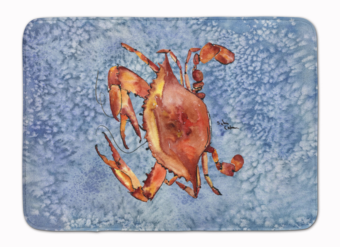 Crab Machine Washable Memory Foam Mat - the-store.com