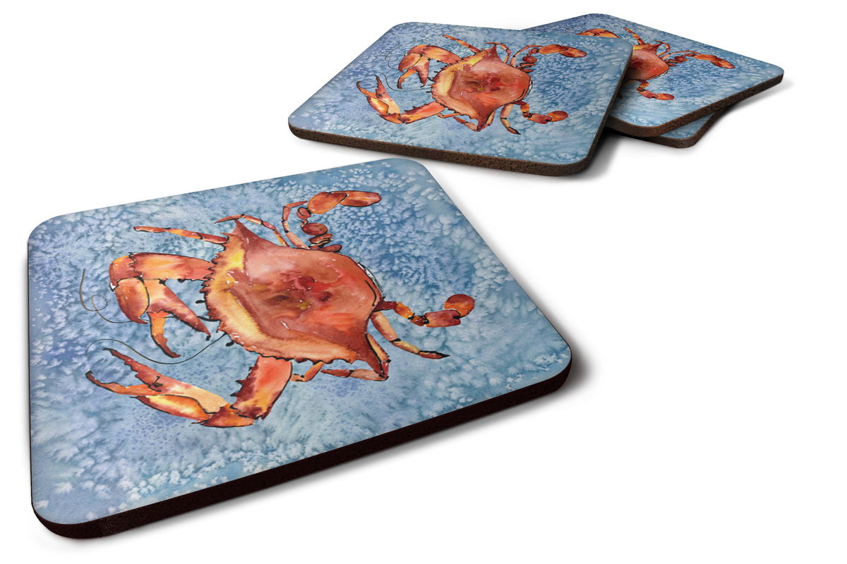 Set of 4 Crab Foam Coasters - the-store.com