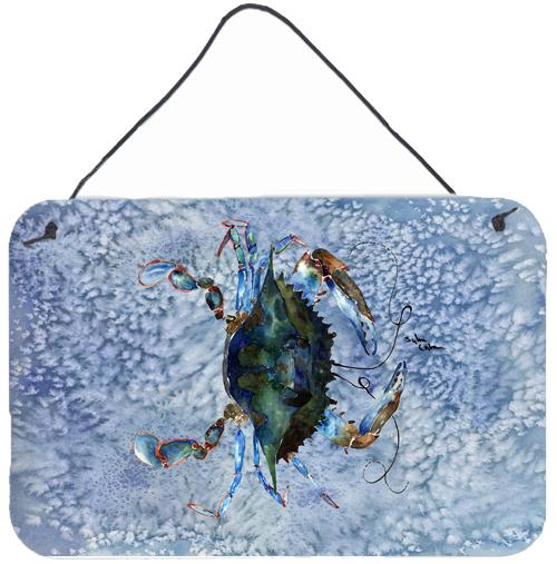 Crab  Indoor or Aluminium Metal Wall or Door Hanging Prints by Caroline's Treasures