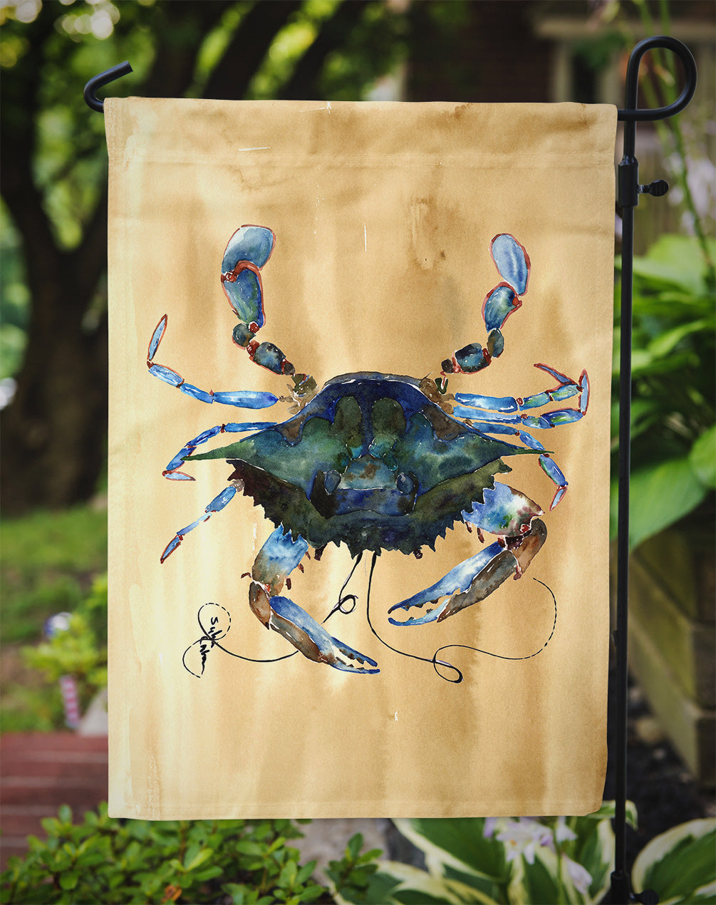 Crab  Flag Garden Size.