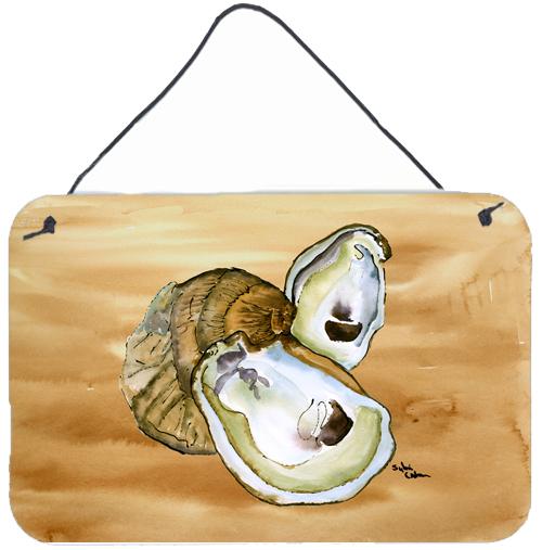 Oyster  Indoor or Aluminium Metal Wall or Door Hanging Prints by Caroline&#39;s Treasures