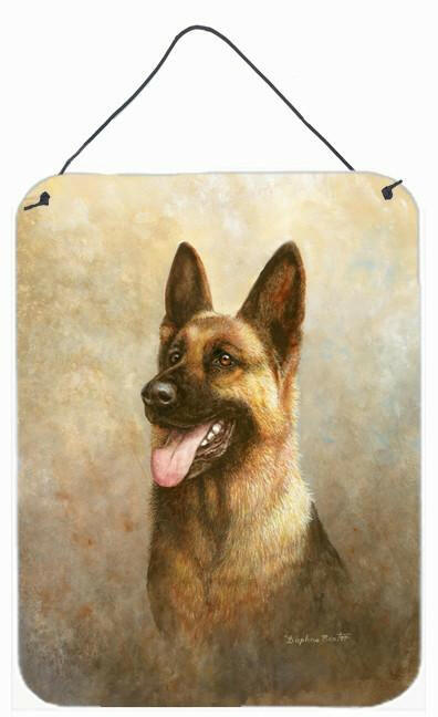 Alsatian German Shepherd Wall or Door Hanging Prints BDBA0464DS1216 by Caroline's Treasures