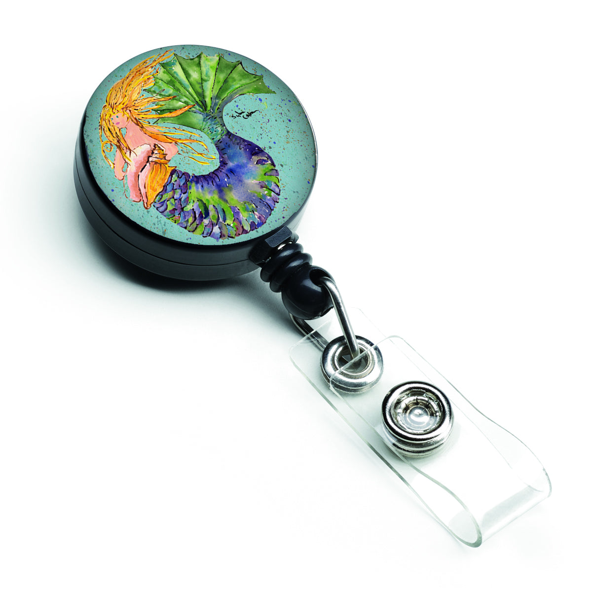 Mermaid Retractable Badge Reel 8336BR  the-store.com.