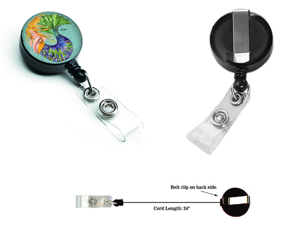 Mermaid Retractable Badge Reel 8336BR  the-store.com.