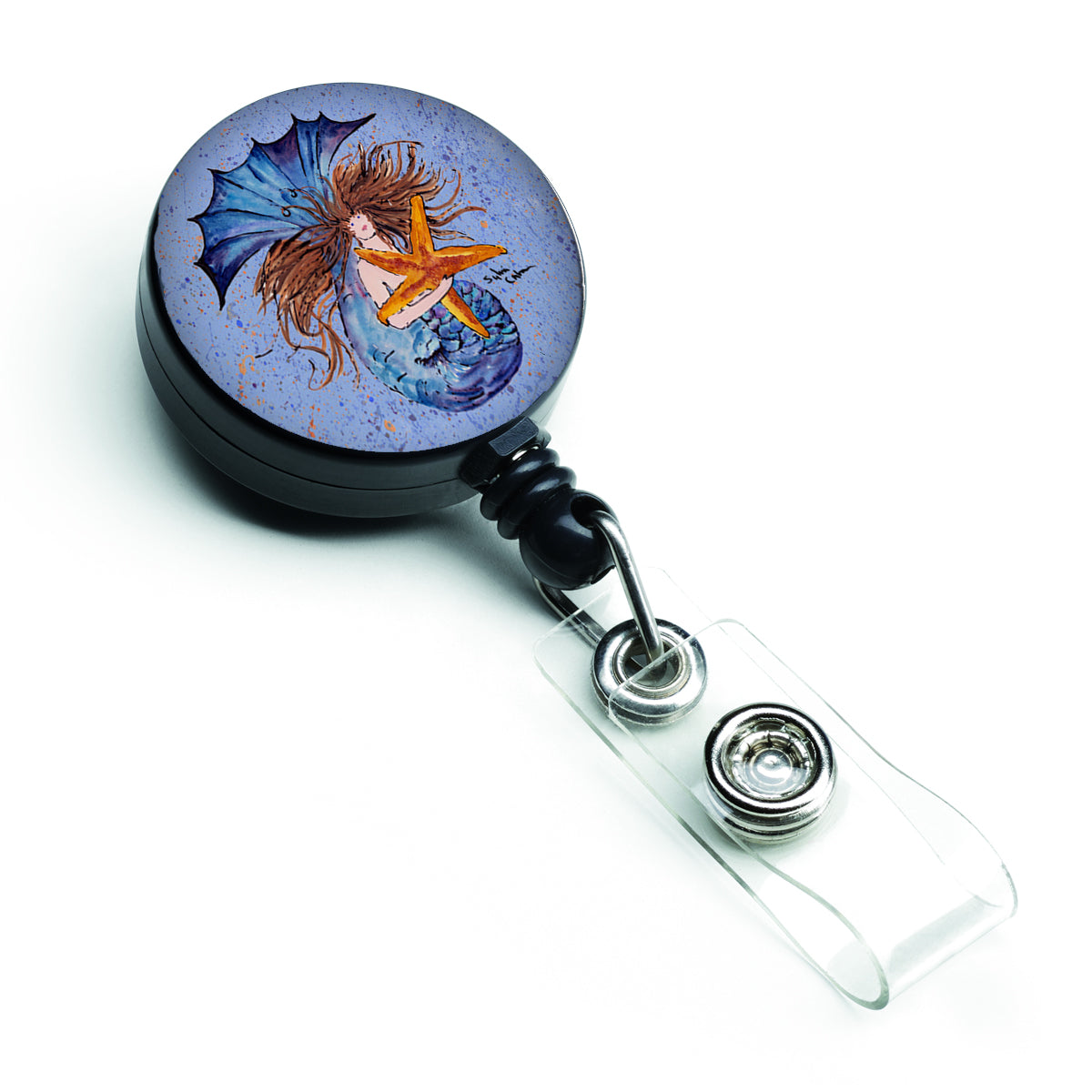 Mermaid  Retractable Badge Reel 8337BR  the-store.com.