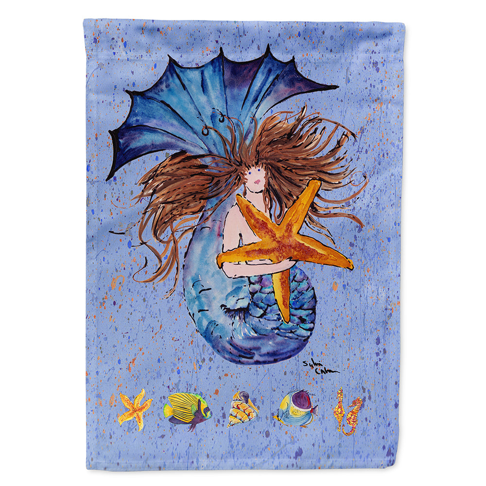 Mermaid Flag Canvas House Size  the-store.com.