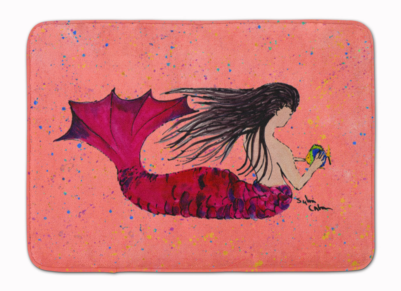 Mermaid Machine Washable Memory Foam Mat - the-store.com