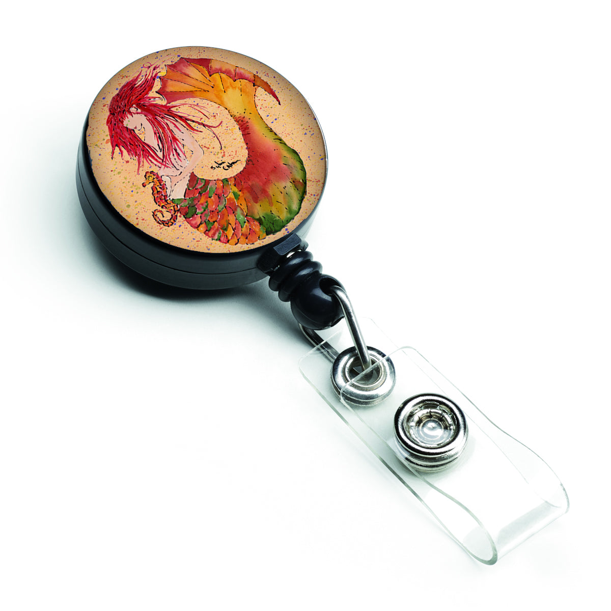 Mermaid Retractable Badge Reel 8339BR  the-store.com.