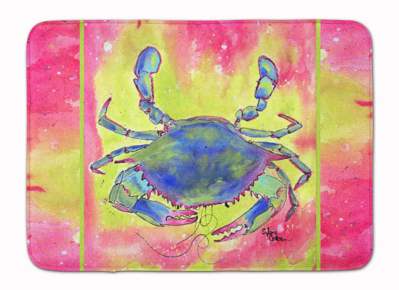 Crab Machine Washable Memory Foam Mat - the-store.com