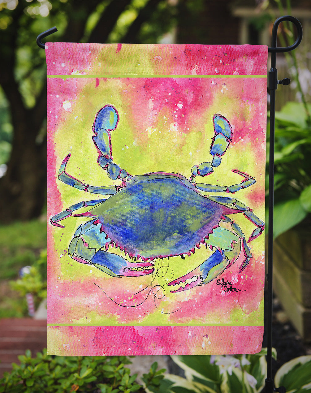 Crab  Flag Garden Size.