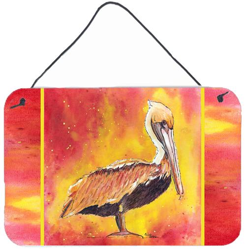 Pelican Indoor or Aluminium Metal Wall or Door Hanging Prints by Caroline's Treasures